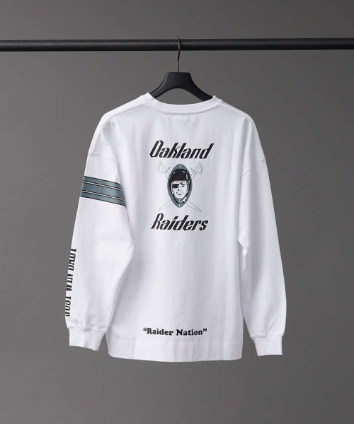 ABAHOUSE(ABAHOUSE)/【NFL】MYSELF ABAHOUSE 別注 チーム ロゴ ロングスリーブ T/img13