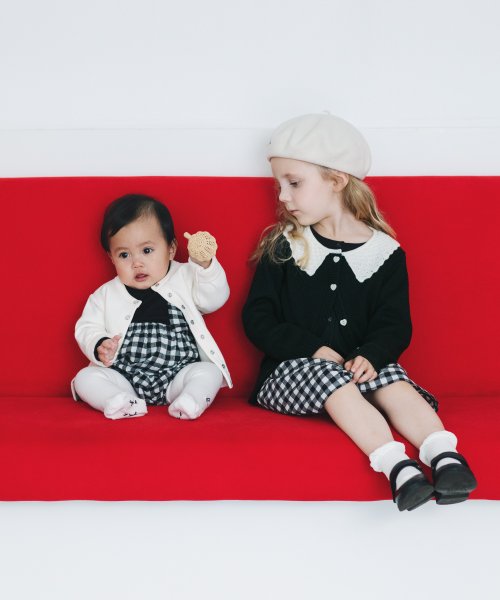 Caj4 E Robe キッズ ドッキングワンピース アニエスベー ガールズ Agnes B Girls Magaseek