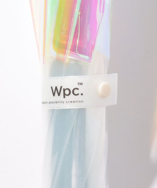 Wpc．(Wpc．)/【Wpc.】プラスチックアンブレラ（ビニール傘）バードケージ　オーロラ　PT－031/032/img03