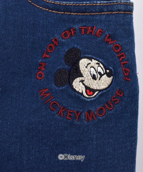 SLAP SLIP(スラップスリップ)/【Disney】 ミッキーマウス デニム ロングパンツ (80~130cm)/img10