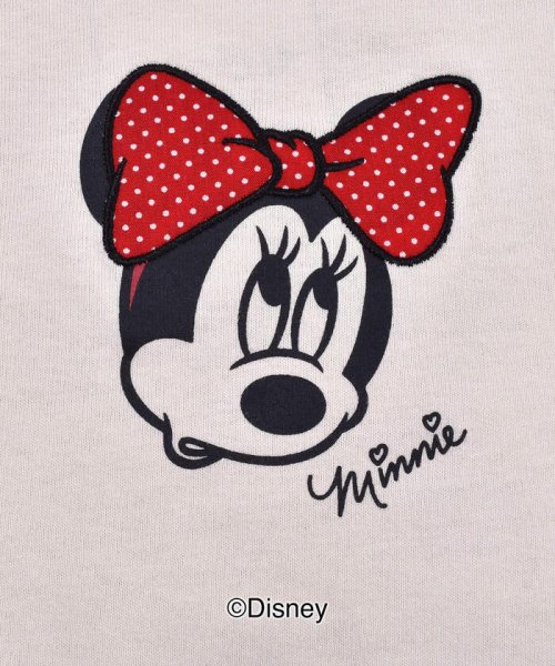 SLAP SLIP(スラップスリップ)/【Disney】 ミニーマウス 肩フリル 長袖 Tシャツ (80~130cm)/img08