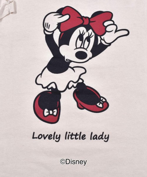SLAP SLIP(スラップスリップ)/【Disney】 ミニーマウス 肩フリル 長袖 Tシャツ (80~130cm)/img09