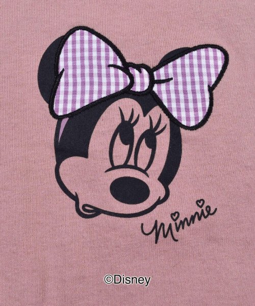 SLAP SLIP(スラップスリップ)/【Disney】 ミニーマウス 肩フリル 長袖 Tシャツ (80~130cm)/img14