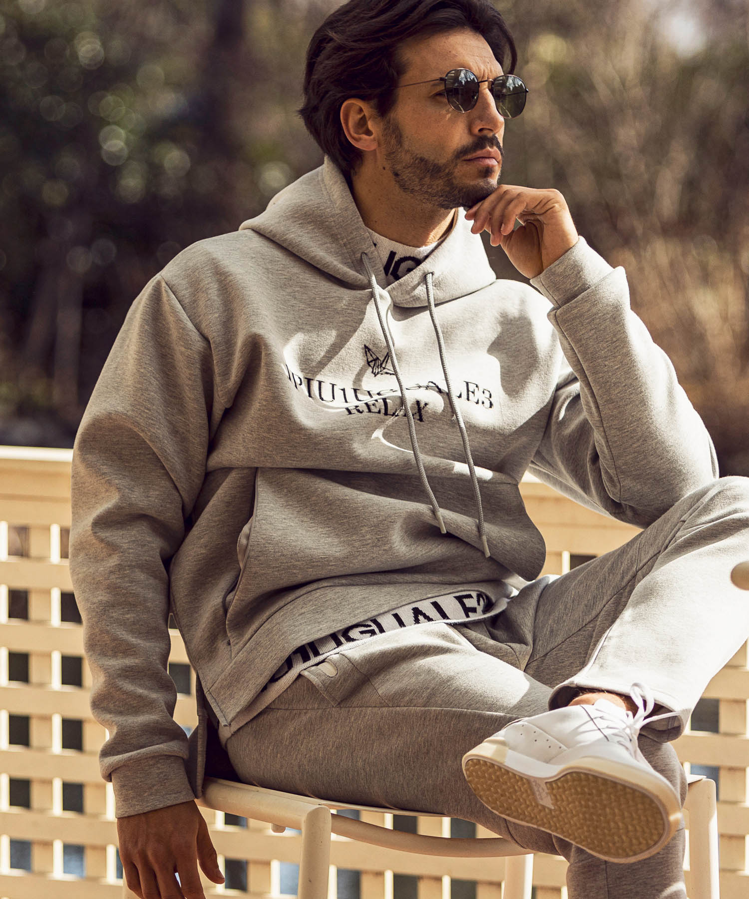 ロゴジャガードモックネックニット(504297144)｜HANKYU MEN'S / 阪急メンズ