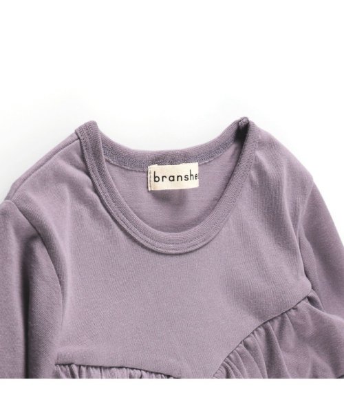 BRANSHES(ブランシェス)/【WEB限定】胸元フリル長袖Tシャツ/img15
