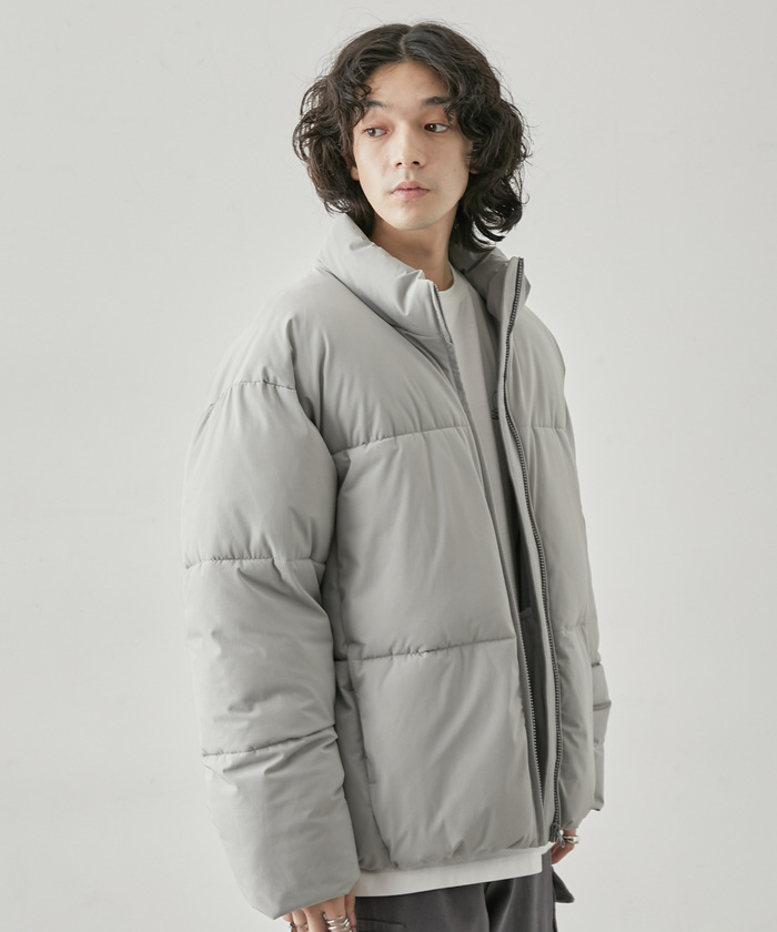 セール】Stretch Loose Fiber Down Jacket / ストレッチルーズ