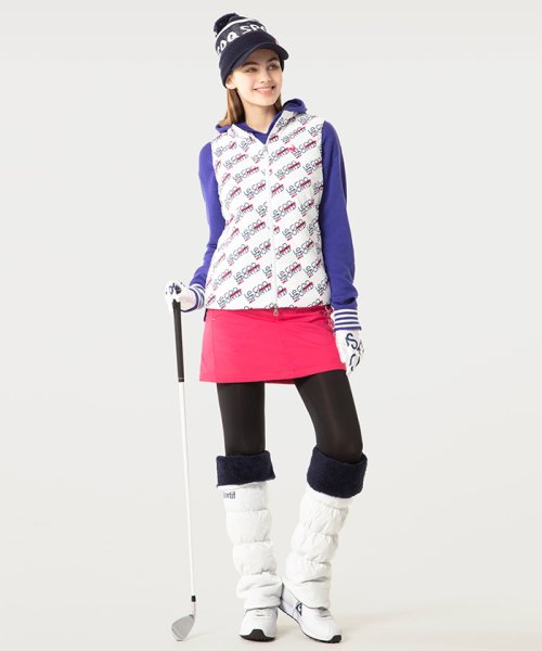 le coq sportif GOLF (ルコックスポルティフ（ゴルフ）)/キルティングレッグウォーマー/img02