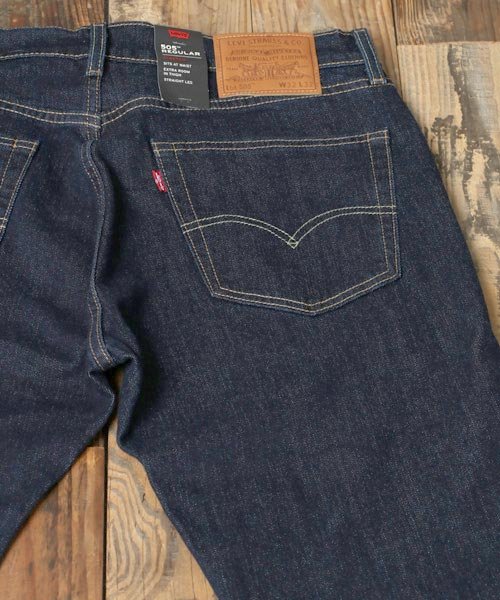 marukawa shonan(marukawa shonan)/【Levi's/リーバイス】 505 レギュラーストレート L32 ワンウォッシュ ストレッチ/00505－1554 メンズ デニムパンツ ジーンズ ジーパン/img17