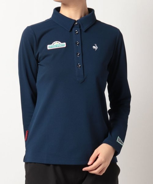 le coq sportif GOLF (ルコックスポルティフ（ゴルフ）)/長袖ポロシャツ《吸汗速乾・UPF30・ストレッチ・ECO》【アウトレット】/img15