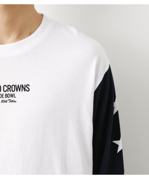 RODEO CROWNS WIDE BOWL(ロデオクラウンズワイドボウル)/メンズ10th STARS L／S Tシャツ/img05