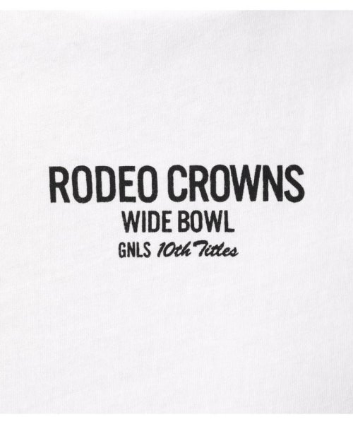 RODEO CROWNS WIDE BOWL(ロデオクラウンズワイドボウル)/メンズ10th STARS L／S Tシャツ/img07