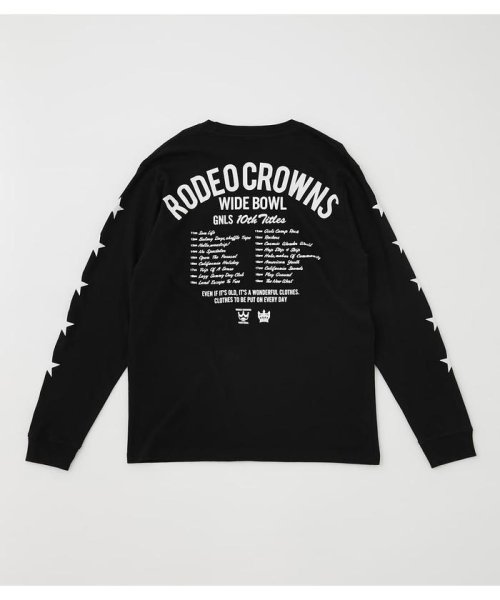 RODEO CROWNS WIDE BOWL(ロデオクラウンズワイドボウル)/メンズ10th STARS L／S Tシャツ/img10