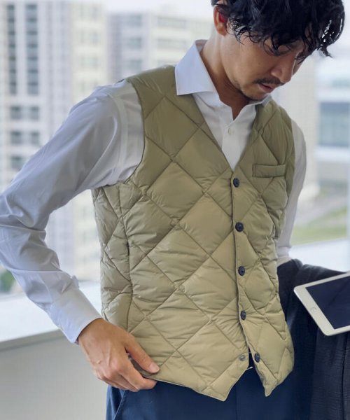 NOLLEY’S goodman(ノーリーズグッドマン)/【TAION/タイオン】TAION CITY LINE SNAP BUTTON DOWN GILET　TAION－003C1/img29