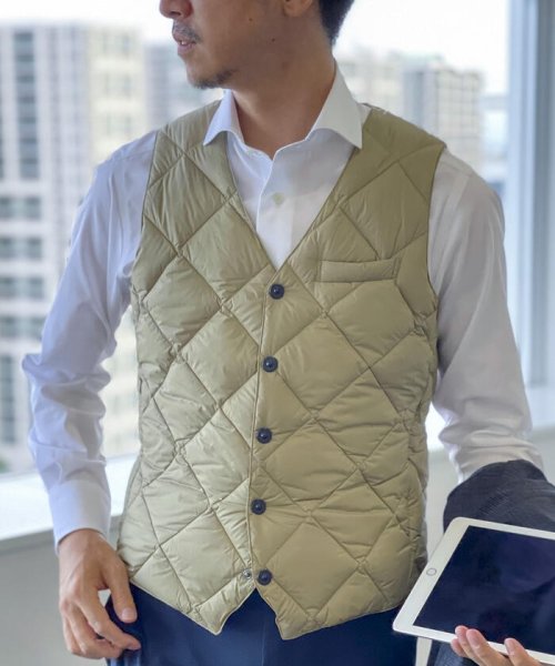 NOLLEY’S goodman(ノーリーズグッドマン)/【TAION/タイオン】TAION CITY LINE SNAP BUTTON DOWN GILET　TAION－003C1/img31