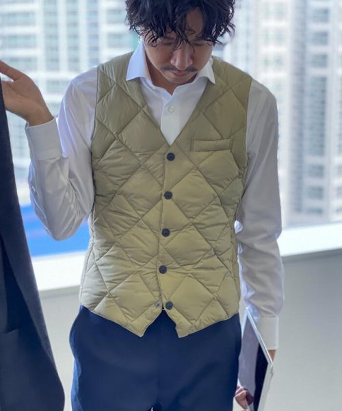 NOLLEY’S goodman(ノーリーズグッドマン)/【TAION/タイオン】TAION CITY LINE SNAP BUTTON DOWN GILET　TAION－003C1/img32