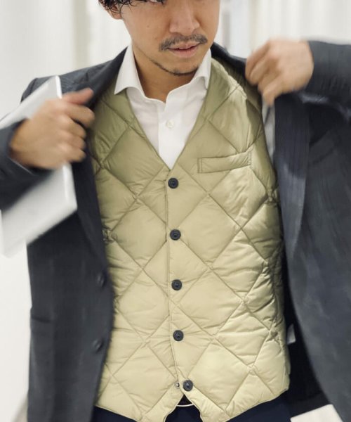 NOLLEY’S goodman(ノーリーズグッドマン)/【TAION/タイオン】TAION CITY LINE SNAP BUTTON DOWN GILET　TAION－003C1/img35
