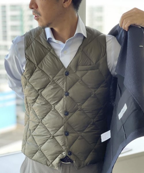 NOLLEY’S goodman(ノーリーズグッドマン)/【TAION/タイオン】TAION CITY LINE SNAP BUTTON DOWN GILET　TAION－003C1/img38