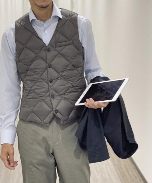 NOLLEY’S goodman(ノーリーズグッドマン)/【TAION/タイオン】TAION CITY LINE SNAP BUTTON DOWN GILET　TAION－003C1/img41