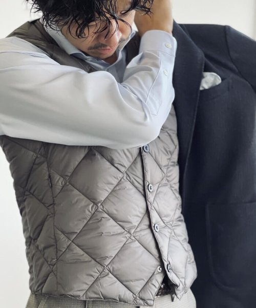 NOLLEY’S goodman(ノーリーズグッドマン)/【TAION/タイオン】TAION CITY LINE SNAP BUTTON DOWN GILET　TAION－003C1/img47