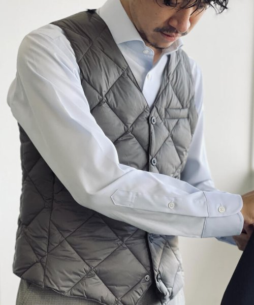 NOLLEY’S goodman(ノーリーズグッドマン)/【TAION/タイオン】TAION CITY LINE SNAP BUTTON DOWN GILET　TAION－003C1/img48