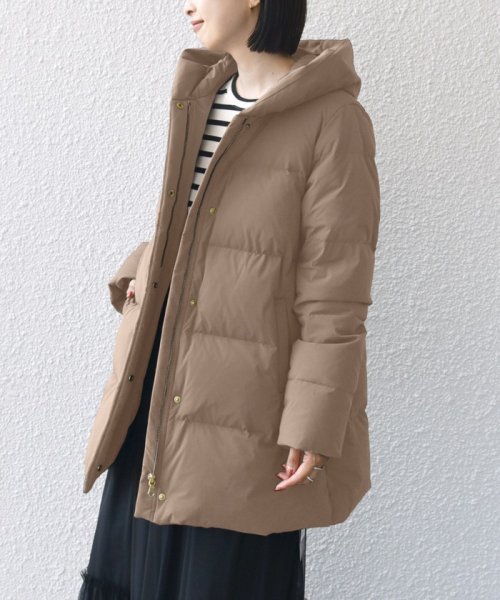 セール 手洗い可能 ショールカラーミディダウン シップス ウィメン Ships Women Magaseek