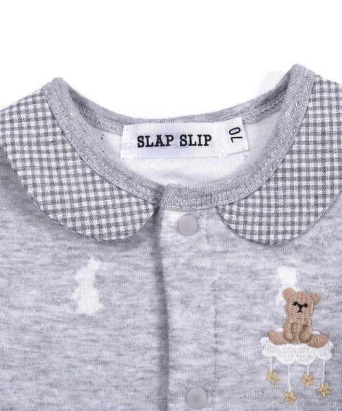 SLAP SLIP BABY(スラップスリップベビー)/アニマル 刺繍 ロンパース (60~80cm)/img12