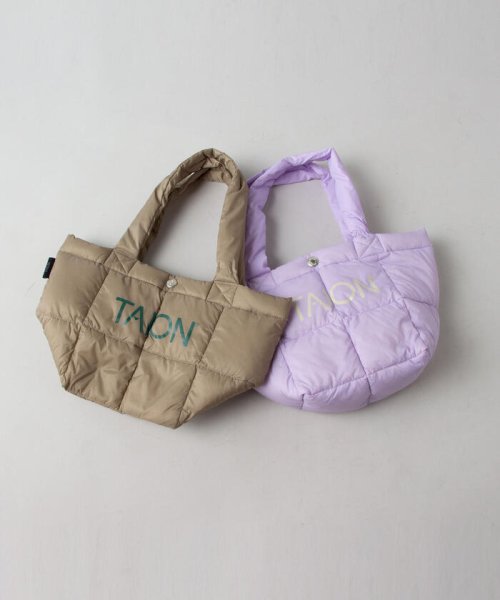 NOLLEY’S(ノーリーズ)/【TAION/ タイオン】◇【WEB限定】DOWN TOTE BAG S/img08