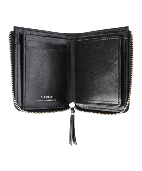 SLOW スロウ 財布 二つ折り財布 ミニ財布 本革 レザー ブライドルレザー メンズ レディース ブランド コンパクト bridle so797j ブライドルレザー