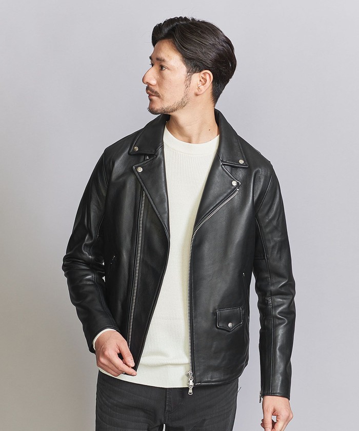 WEB限定】 by シープ ダブル ライダースジャケット(504303346