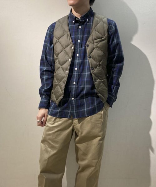 NOLLEY’S goodman(ノーリーズグッドマン)/【TAION/タイオン】TAION CITY LINE SNAP BUTTON DOWN GILET　TAION－003C1/img52