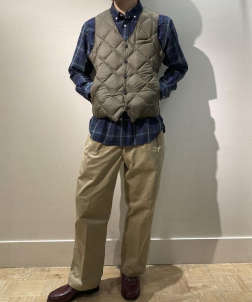 NOLLEY’S goodman(ノーリーズグッドマン)/【TAION/タイオン】TAION CITY LINE SNAP BUTTON DOWN GILET　TAION－003C1/img53