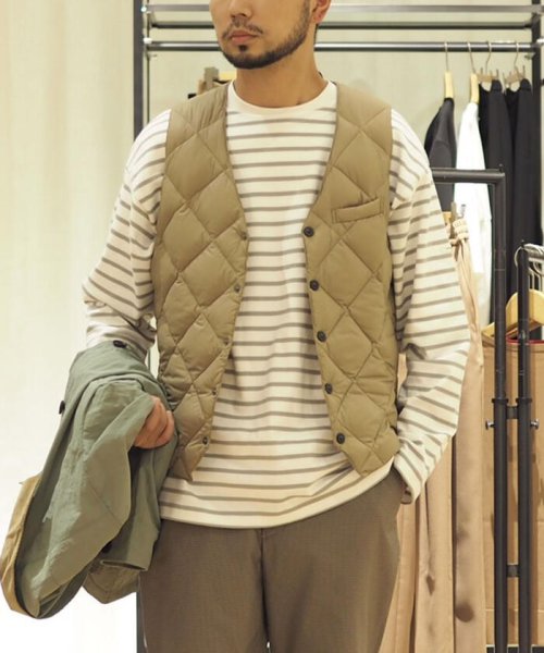 NOLLEY’S goodman(ノーリーズグッドマン)/【TAION/タイオン】TAION CITY LINE SNAP BUTTON DOWN GILET　TAION－003C1/img54