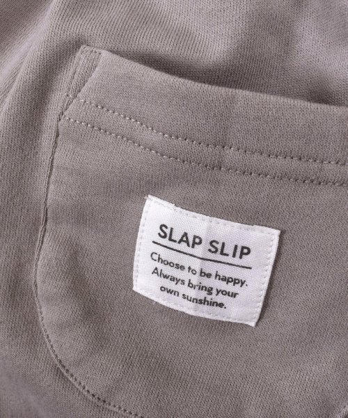 SLAP SLIP(スラップスリップ)/チェック柄 裏毛 切り替え ロングパンツ (80~130cm)/img13