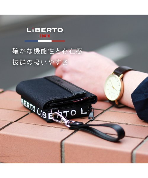 MARUKAWA(マルカワ)/【LiBERTO EDWIN】リベルト エドウィン 折り財布 三つ折り財布 さいふ 合成皮革 レザー メンズ サイフ/img06