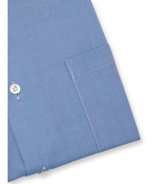 TAKA-Q(タカキュー)/超長綿120双糸 スタンダードフィット ワイドカラー 長袖 ワイシャツ/img04