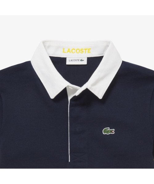 LACOSTE KIDS(ラコステ　キッズ)/ボーイズボーダーラガーシャツ/img04