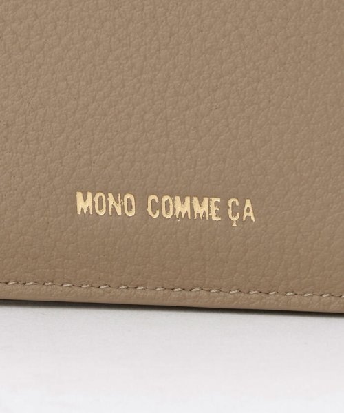 MONO COMME CA(モノコムサ)/二つ折り　薄型財布/img06