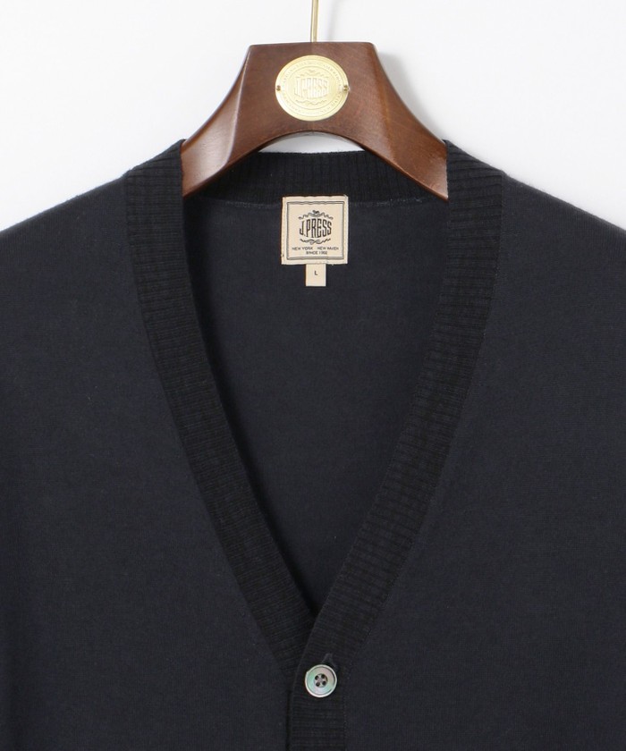 Australian Merino Wool】Vネックカーディガン(504310327 Australian Merino Wool】Vネックカーディガン(504310327