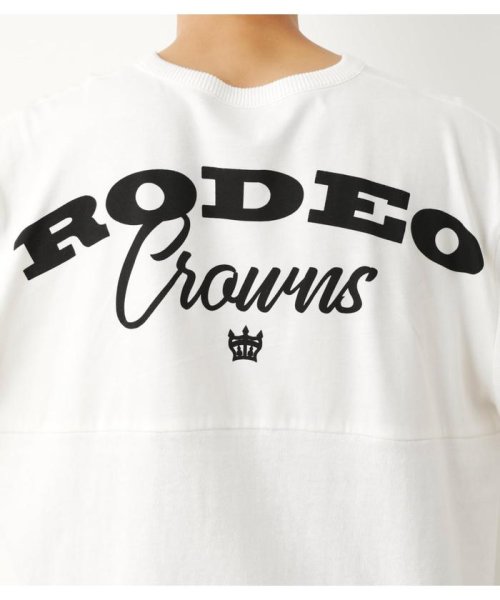 RODEO CROWNS WIDE BOWL(ロデオクラウンズワイドボウル)/メンズドッキング加工L／Sニットトップス/img06