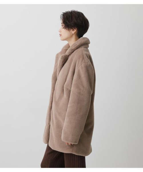 AZUL by moussy(アズールバイマウジー)/FLUFFY CHESTER COAT/img05