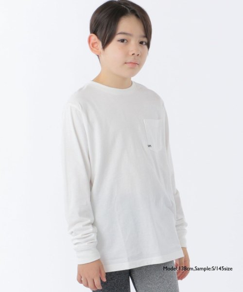 SHIPS KIDS(シップスキッズ)/*SHIPS KIDS:100～160cm / ＜家族おそろい＞SHIPS マイクロロゴ ロングスリーブ TEE/img01