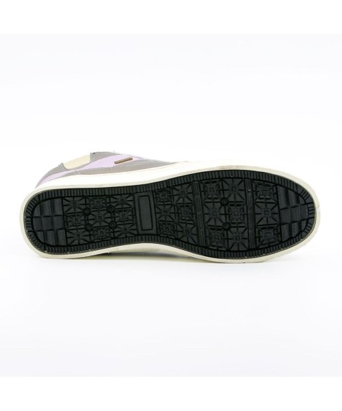 FOOT PLACE(フットプレイス)/レディース スニーカー 作業靴 鋼鉄製 先芯入り 軽作業 幅広 インヒール FS－CPL363K/img06
