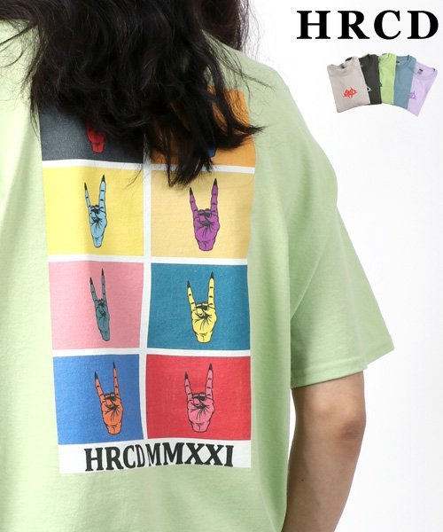 marukawa shonan(marukawa shonan)/Back Printed T－shirt/バック プリント Tシャツ/コットン100％/HRCD エイチアールシーディー/img40