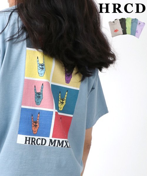 marukawa shonan(marukawa shonan)/Back Printed T－shirt/バック プリント Tシャツ/コットン100％/HRCD エイチアールシーディー/img41