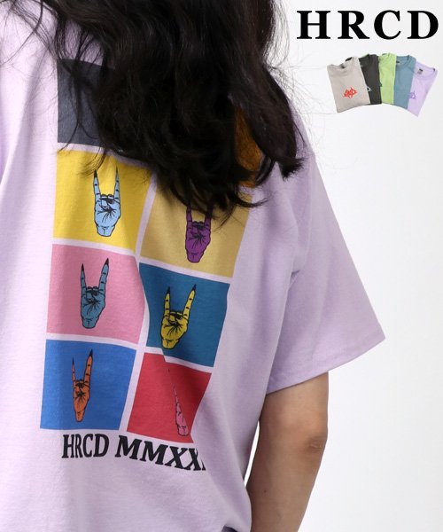 marukawa shonan(marukawa shonan)/Back Printed T－shirt/バック プリント Tシャツ/コットン100％/HRCD エイチアールシーディー/img42