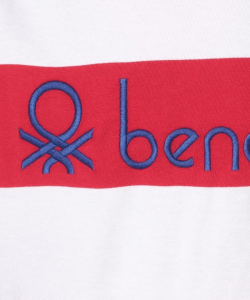 BENETTON (mens)(ベネトン（メンズ）)/ボーダーロゴ半袖Tシャツ・カットソー/img18