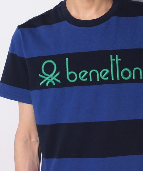 BENETTON (mens)(ベネトン（メンズ）)/ボーダーロゴ半袖Tシャツ・カットソー/img25