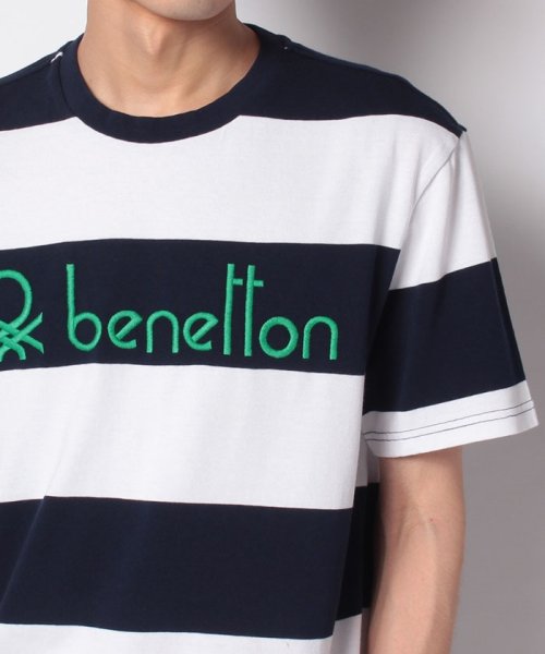 BENETTON (mens)(ベネトン（メンズ）)/ボーダーロゴ半袖Tシャツ・カットソー/img33