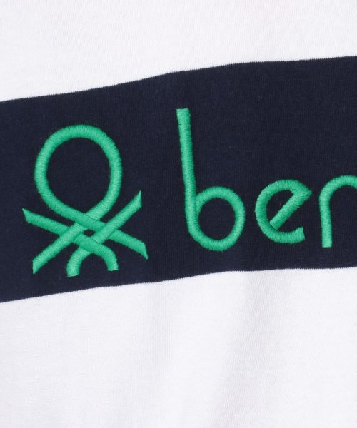 BENETTON (mens)(ベネトン（メンズ）)/ボーダーロゴ半袖Tシャツ・カットソー/img34