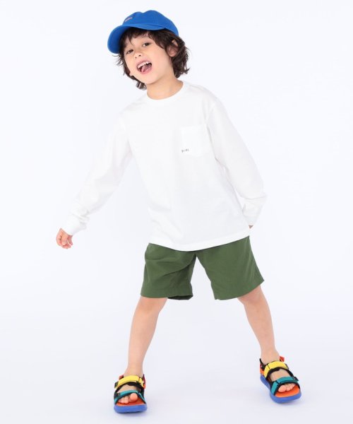 SHIPS KIDS(シップスキッズ)/*SHIPS KIDS:100～160cm / ＜家族おそろい＞SHIPS マイクロロゴ ロングスリーブ TEE/img11